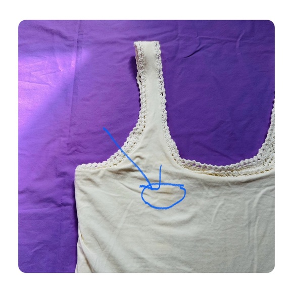 ★ Abercrombie & Fitch Crochet Top - Cream ★ - Picture 12 of 16